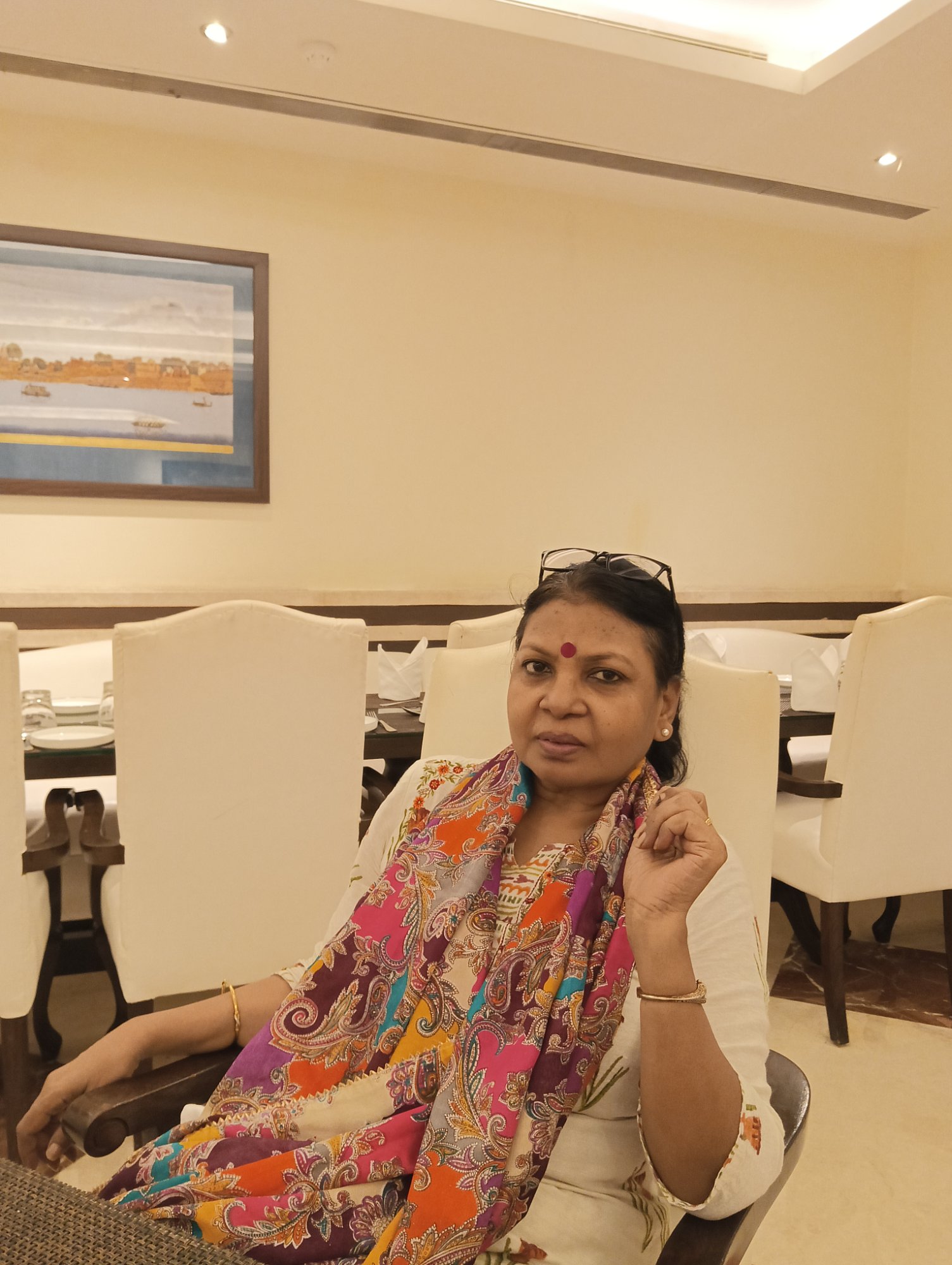 Dr. Bhanumati Mishra in Varanasi